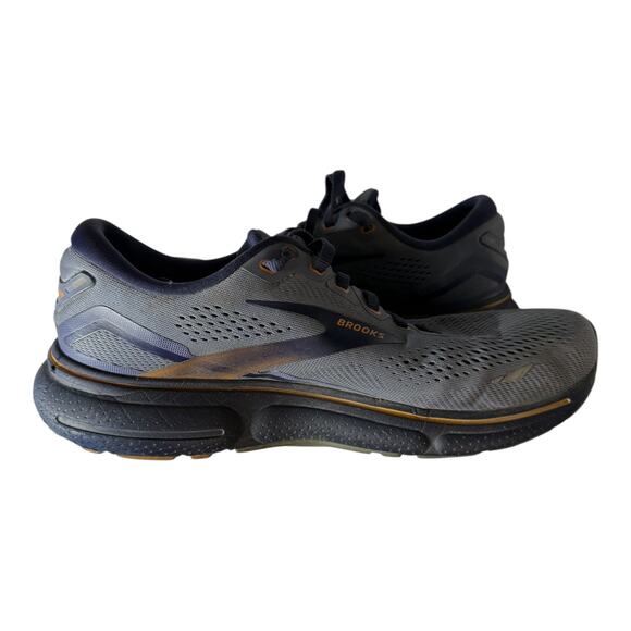 Brooks Ghost 15 Men's Size 9 Road Running Shoes Athletic Sneakers Low Top Blue - Picture 7 of 8